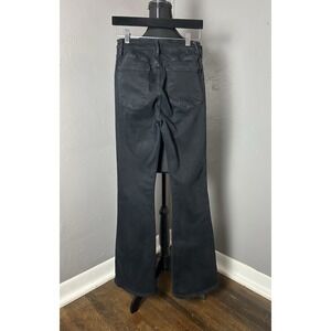 Frame Denim Le One Flare‎ Size 2 Black  Organic Cotton Jeans, boho 70's flare